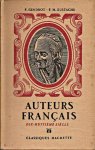 Gendrot, F. en F.M. Eustache - Auteurs français: dix-huitième siècle