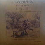 J Schouten - Beknopte Verhalen ,een leesboek voor de middelste klasse der Chr.school ,vierde druk met 58 HOUTSNEDEN