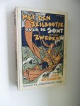 Svensson Jon - uit het Hoogduitsch vertaald door Fr. Hendr. Westenend ; illustraties: Fritz Bergen ; omslagtekening: Jan Wiegman - Met een zeilbootje over de Sont naar Zweden - Roomsche Reeks 18