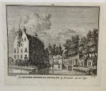 Spilman, Hendricus (1721-1784) after Beijer, Jan de (1703-1780)Spilman, Hendricus (1721-1784) after Beijer, Jan de (1703-1780) - [Antique copperplate engraving/etching] De Ridder Hofstad Oudaan, bij Breukelen aan de Vegt.