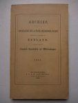 - Archief vroegere en latere mededeelingen voornamelijk in betrekking tot Zeeland 1904.