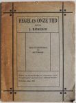 Börger J - Hegel en onze tijd Rede uitgesproken te Rotterdam