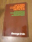 Irvin, George - Modern cost-benefit methods. An introduction to financial, economic, and social appraisal of development projects