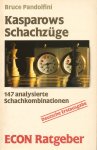 Pandolfini , Bruce - Kasparows Schachzüge , 147 analysierte Schachkombinationen , 208 pag. paperback , goede staat