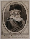 VISSCHER, CORNELIS III, - Portrait of master Michiel Sparenbeek van Kranenburgh