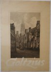 GRAADT VAN ROGGEN, J.M., - Cityscape with church tower