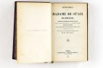 Stael de mme. - Memoires de madame de stael (dix annees d'exil) (8 foto's)