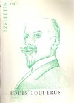 Cartens, Daan , Johan Diepstraten en Phil Muysson - Bzzlletin nr. 151. Louis Couperus nummer Cartens, Daan , Johan Diepstraten en Phil Muysson - Bzzlletin nr. 151. Louis Couperus nummer
