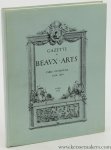Wildenstein, Daniel (intro). / Gazette des Beaux-Arts: - Table centennale de la Gazette des Beaux-Arts. Nomenclature méthodique des articles publiés depuis l'origine (1859) jusqu'en 1959.