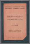 Meijers, E.M. - Kleinindustrieen ten platten lande
