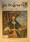 after Bol, Ferdinand (1616-1680) - Vintage Front Page, The Globe 1907 - Portrait Michiel de Ruyter - After F. Bol, published 1907, 1 p.