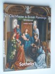 Catalogus Sotheby's - Old Master & British Paintings: Evening Sale
