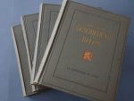 Pirenne, Henri. - Geschiedenis van België van het begin tot heden.  I. Van de oorsprong tot de Bourgondische Staat; II. Van de dood van Karel de Stoute tot de Vrede van Munster; III. Van het einde van het Spaans regime tot aan de Belgische omwenteling; IV. Van ...