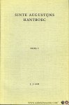 LUB, J. - Sinte Augustijns Hantboec. De Middelnederlandse vertalingen van het aan Augustinus toegeschreven Manuale. 2 delen.