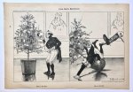 Braakensiek, Johan (1858-1940) - [Original lithograph/lithografie by Johan Braakensiek] John Bull's Kerstboom, 5 Januari 1902, 1 pp.