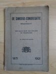 redactie - De Canisius-Congregatie te Maastricht. Een halve eeuw van strijden en triomfeeren. 1871-1921