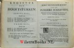 Ens, Jonannes - Kort Historisch Berigt van de Publieke Schriften, Rakende de Leer en Dienst der Nederduytze Kerken van de Vereenigde Nederlanden. Zynde de Formulieren van Eenigheyt en de Liturgie, Doorgaans gevoegt agter de Psalmboeken, die in de zelve Kerken...