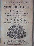A. Moonen / J.Nyloe - Nederduitsche spraekkunst / Aanleiding tot de Nederduitsche taal