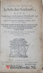 Moulin (Molinaeus), Pierre (Petrus, Petri) du, [1568 - 1658] - Schilt des Geloofs, ofte Verdedinge vande Geloofs-Belydenisse der Gereformeerde Kercken in Vranckrijck, Tegens de tegenvverpingen vanden Heer Aernout, Jesuijt. Een Boeck gantsch dienstich voor alle Staten der Christenheyt, om in't cort de Paus...