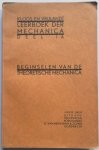 Kloos A W en Vrijlandt W - Leerboek der mechanica Deel 1 A Beginselen van de theoretische mechanica