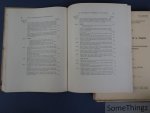 van Leckwyck, William. - Étude du gisement houiller de la Campine: contribution à l'étude stratigraphique et paléontologique du Westphalien B inférieur: la zone d'Asch. [2 volumes.]