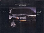 Cadillac - Folder / Brochure Cadillac Touring Sedan, geniete softcover, goede staat