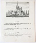 Rademaker, Abraham (1676/7-1735) - 't Huis Vredestein in Gelderlant.
