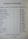 - The temple dramatists. School for scandal - The temple dramatists. School for scandal