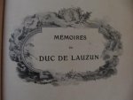 MM.Maurice Vitrac et Arnould Galopin - Mémoires du Duc de Lauzun