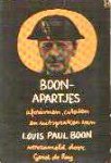  - BOON - APARTJES...  aforismen, citaten en uitspraken van Louis Paul Boon