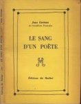 Cocteau, Jean - Le sang d'un poète. Avec 12 dessins de l'auteur.