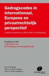 Menting, M.C., Vranken, J.B.M., Scheltema, M.W. - Gedragscodes in internationaal, Europees en privaatrechtelijk perspectief
