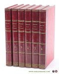 RICHELIEU, Cardinal Duc De, (Armand Jean du Plessis) - Mémoires historiques et anecdotiques. (Mémoires secrets et inédits sur les cours de France au XVe, XVIe, XVIIe et XVIII siècles). Tome premier - Tome sixième (complete).