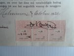  - Acte van Beleening, Fl 2000,-