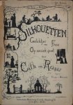 Rennes, Catharina van: - Silhouetten. Gedichtjes van Freia. Opus 51. Doll.-Deutsche Ausgabe