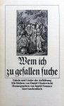 Sommer, Ingrid - Chodowiecki, Daniel - Wem ich zu gefallen suche - Fabeln und Lieder der Aufklärung (Mit Stichen von Daniel Chodowiecki - Herausgegeben von Ingrid Sommer)