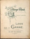 Ganne, Louis: - Lothringer Marsch (Marche Loraine). Piano à 2 mains