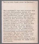 Soldaat, Romke - De Berkel 25 jaar, jubileumuitgave ter gelegenheid van het 25-jarig bestaan van Confectiefabriek De Berkel B.V. te Borculo