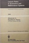 Alprantis Burkinshaw and Rothman - Advances in Equilibrium Theory Alprantis Burkinshaw and Rothman - Advances in Equilibrium Theory