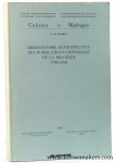 Weerdt, D. De. - Bibliographie retrospective des publications officielles de la Belgique 1794 - 1914.