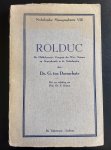 Doesschate  G. ten - ROLDUC - Nederlandse Monographieën VIII ; Als Middeleeuwse voorpost der wis-, natuur- en geneeskunde in de Nederlanden