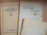 Banning W. - Vrijzinnige Protestantisme en Democratie + Denkbeelden over de werkende vrouw + Evangelische Gerechtigheid