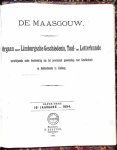 collectief - De Maasgouw  Orgaan voor Limburgsche geschiedenis, taal- en Letterkunde elfde deel  jaargang 1894