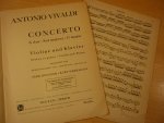 Vivaldi; Antonio (1678–1741) - Concerto G dur; Violine und Klavier (herausgegeben von Fred. Kuchler & Kurt Kerrmann)