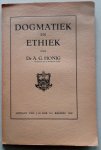 Honig A G - Dogmatiek en Ethiek