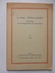 Last, Jef. - Lu Hsün- Dichter und Idol. Ein Beitrag zur Geistesgeschichte des neuen China.