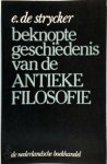 Emile De Strycker 252434 - Beknopte geschiedenis van de antieke filosofie