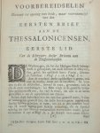Hieronymus van Alphen - Paulus eerste brief aan de gemeente te Thessalonica