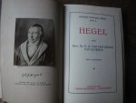 Bergh van Eysinga,G.A. van den. - Hegel.