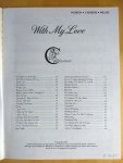 House R. - ORGELMUZIEK: WITH MY LOVE - words chords music -